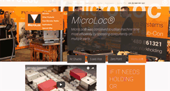 Desktop Screenshot of microloc.com